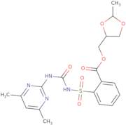 (2-Methyl-1,3-dioxolan-4-yl)methyl 2-({[(4,6-dimethylpyrimidin-2-yl)carbamoyl]amino}sulfonyl)ben...