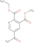 2-Ethyl 3-methyl 5-acetylpyridine-2,3-dicarboxylate