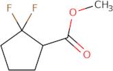 Methyl 2,2-difluorocyclopentane-1-carboxylate