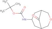 tert-Butyl N-{9-oxo-3-oxabicyclo[3.3.1]nonan-7-yl}carbamate