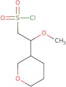 2-Methoxy-2-(oxan-3-yl)ethane-1-sulfonyl chloride