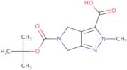 5-(tert-Butoxycarbonyl)-2-methyl-2,4,5,6-tetrahydropyrrolo[3,4-c]pyrazole-3-carboxylic acid