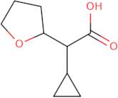 2-Cyclopropyl-2-(oxolan-2-yl)acetic acid