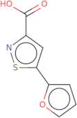 5-(Furan-2-yl)-1,2-thiazole-3-carboxylic acid