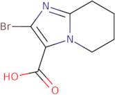 2-Bromo-5H,6H,7H,8H-imidazo[1,2-a]pyridine-3-carboxylic acid