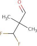 3,3-Difluoro-2,2-dimethylpropanal