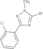 5-Bromo-3-(2-chlorophenyl)-1-methyl-1H-1,2,4-triazole