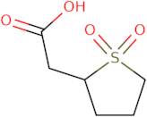 2-(1,1-dioxidotetrahydrothiophen-2-yl)acetic acid