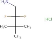 2,2-Difluoro-3,3-dimethylbutan-1-amine hydrochloride