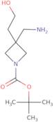 tert-Butyl 3-(aminomethyl)-3-(2-hydroxyethyl)azetidine-1-carboxylate