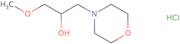 1-Methoxy-3-morpholinopropan-2-ol hydrochloride