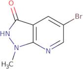 5-Bromo-1-methyl-1H,2H,3H-pyrazolo[3,4-b]pyridin-3-one