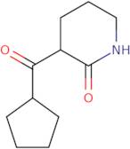 3-Cyclopentanecarbonylpiperidin-2-one