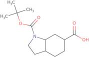 1-[(tert-Butoxy)carbonyl]-octahydro-1H-indole-6-carboxylic acid