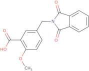 5-[(1,3-Dioxo-2,3-dihydro-1H-isoindol-2-yl)methyl]-2-methoxybenzoic acid