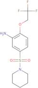 5-(Piperidine-1-sulfonyl)-2-(2,2,2-trifluoroethoxy)aniline