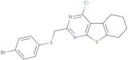 5-{[(4-Bromophenyl)sulfanyl]methyl}-3-chloro-8-thia-4,6-diazatricyclo[7.4.0.0,2,7]trideca-1(9),2,4…