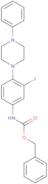 Benzyl (3-fluoro-4-(4-phenylpiperazin-1-yl)phenyl)carbamate