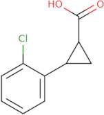 2-(2-Chlorophenyl)-cyclopropanecarboxylic Acid