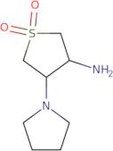 Tetrahydro-​4-​(1-​pyrrolidinyl)​-3-thiophenamine 1,​1-​dioxide