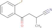 4-(2-Fluorophenyl)-2-methyl-4-oxobutanenitrile