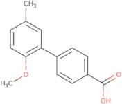 2'-Methoxy-5'-methyl-[1,1'-biphenyl]-4-carboxylic acid