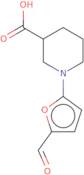 1-(5-Formylfuran-2-yl)piperidine-3-carboxylic acid