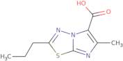 6-Methyl-2-propylimidazo[2,1-b][1,3,4]thiadiazole-5-carboxylic acid