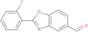 2-(2-Fluorophenyl)benzo[D]oxazole-5-carbaldehyde