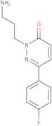 2-(3-Aminopropyl)-6-(4-fluorophenyl)pyridazin-3(2H)-one