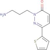 2-(3-Aminopropyl)-6-(2-thienyl)pyridazin-3(2H)-one