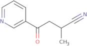 2-Methyl-4-oxo-4-(pyridin-3-yl)butanenitrile