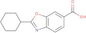 2-Cyclohexyl-1,3-benzoxazole-6-carboxylic acid