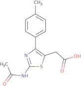 2-(2-Acetamido-4-(p-tolyl)thiazol-5-yl)acetic acid