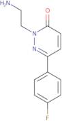2-(2-Aminoethyl)-6-(4-fluorophenyl)pyridazin-3(2H)-one