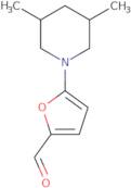 5-(3,5-Dimethylpiperidin-1-yl)furan-2-carbaldehyde