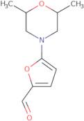 5-(2,6-Dimethylmorpholin-4-yl)furan-2-carbaldehyde