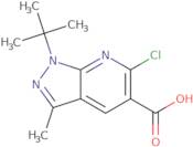 1-tert-Butyl-6-chloro-3-methyl-1H-pyrazolo[3,4-b]pyridine-5-carboxylic acid
