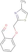 2-((4-Methylthiazol-2-yl)methoxy)benzaldehyde