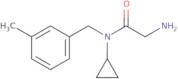 2-Amino-N-cyclopropyl-N-(3-methyl-benzyl)-acetamide