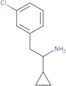 2-(3-Chlorophenyl)-1-cyclopropylethanamine