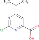 2-Chloro-6-(propan-2-yl)pyrimidine-4-carboxylic acid