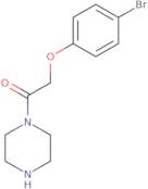 2-(4-Bromophenoxy)-1-(piperazin-1-yl)ethan-1-one