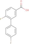 3-(4-Fluorophenyl)-4-fluorobenzoic acid
