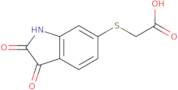 2-[(2,3-Dioxo-2,3-dihydro-1H-indol-6-yl)sulfanyl]acetic acid