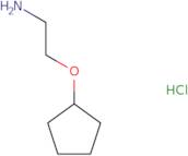 (2-Aminoethoxy)cyclopentane hydrochloride