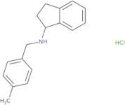 N-[(4-Methylphenyl)methyl]-2,3-dihydro-1H-inden-1-amine hydrochloride
