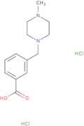 3-[(4-Methylpiperazin-1-yl)methyl]benzoic acid dihydrochloride