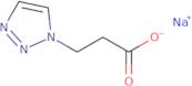 Sodium 3-(1H-1,2,3-triazol-1-yl)propanoate