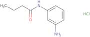 N-(3-Aminophenyl)butanamide hydrochloride
